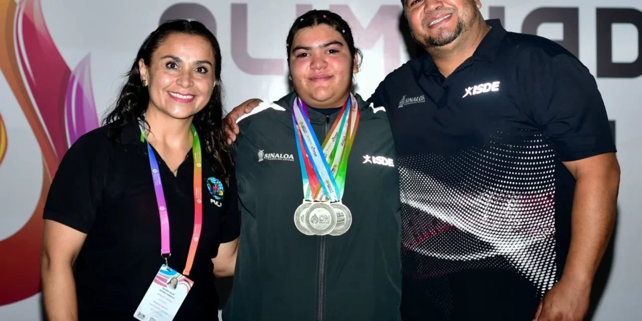 CON 3 MEDALLAS DE ORO MELANY MONTES SE PROCLAMA CAMPEONA ABSOLUTA NACIONAL Y SINALOA SUPERA LAS 45 MEDALLAS DE ORO DEL 2025