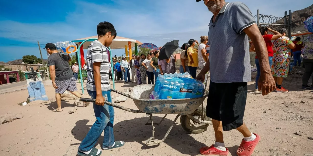 AGUA DEL AQUATÓN 2026 LLEGÓ HOY A FAMILIAS DE 27 COMUNIDADES DE AHOME Y JUAN JOSÉ RÍOS