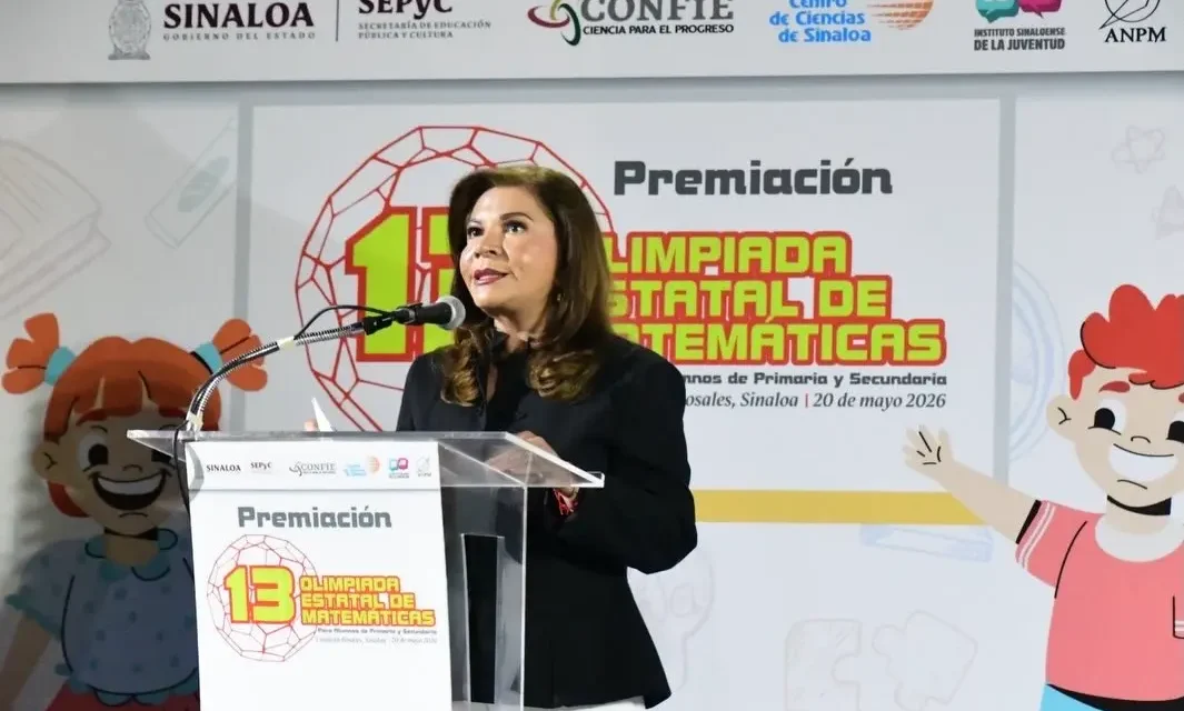¡HOY BRILLÓ EL TALENTO MATEMÁTICO DE SINALOA! LA SEPYC RECONOCIÓ A NIÑAS Y NIÑOS GANADORES DE LA OLIMPIADA ESTATAL Y NACIONAL