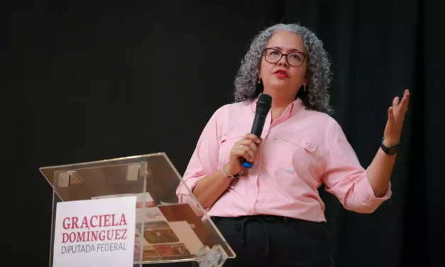 DEFENDAMOS JUNTOS CON LA PRESIDENTA SHEINBAUM NUESTRA SOBERANÍA, EXHORTA GRACIELA DOMÍNGUEZ