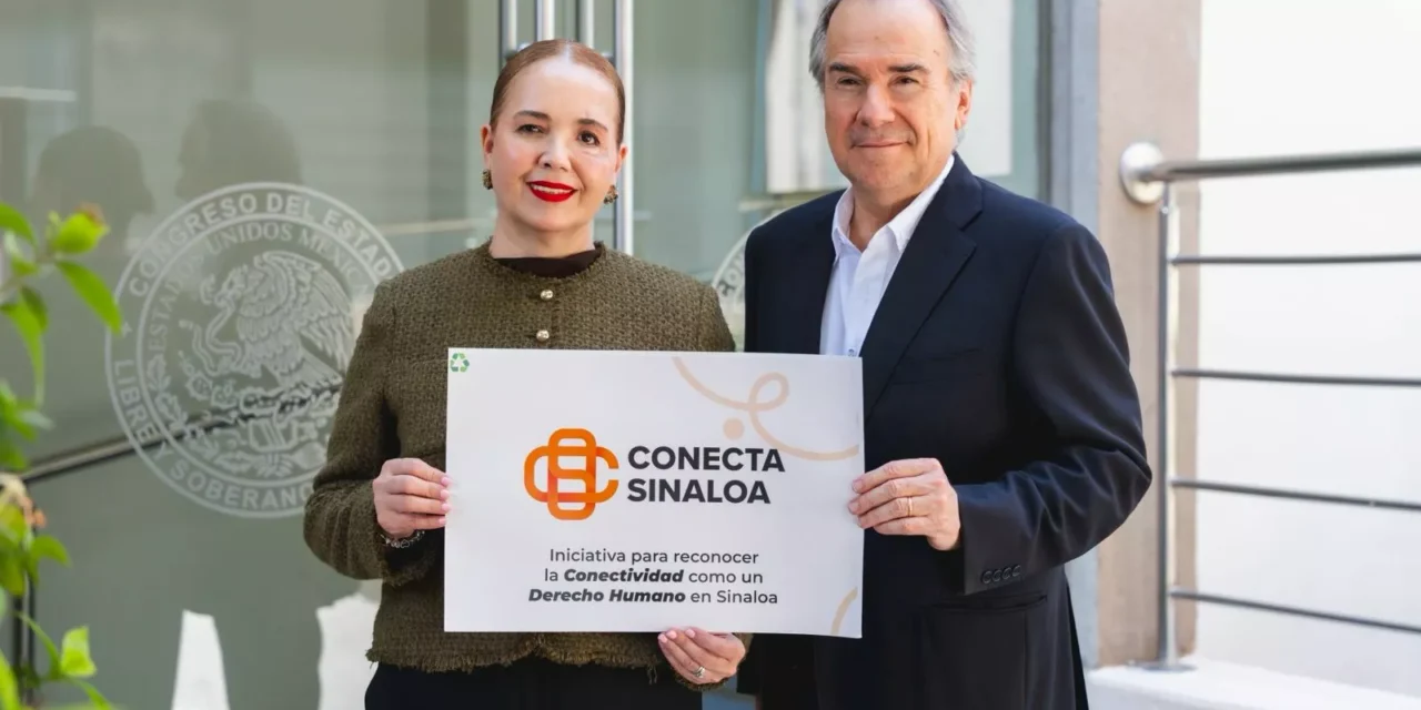 SERGIO ESQUER Y ELIZABETH MONTOYA PRESENTAN INICIATIVA CONECTA SINALOA PARA GARANTIZAR INTERNET A ESTUDIANTES SINALOENSES