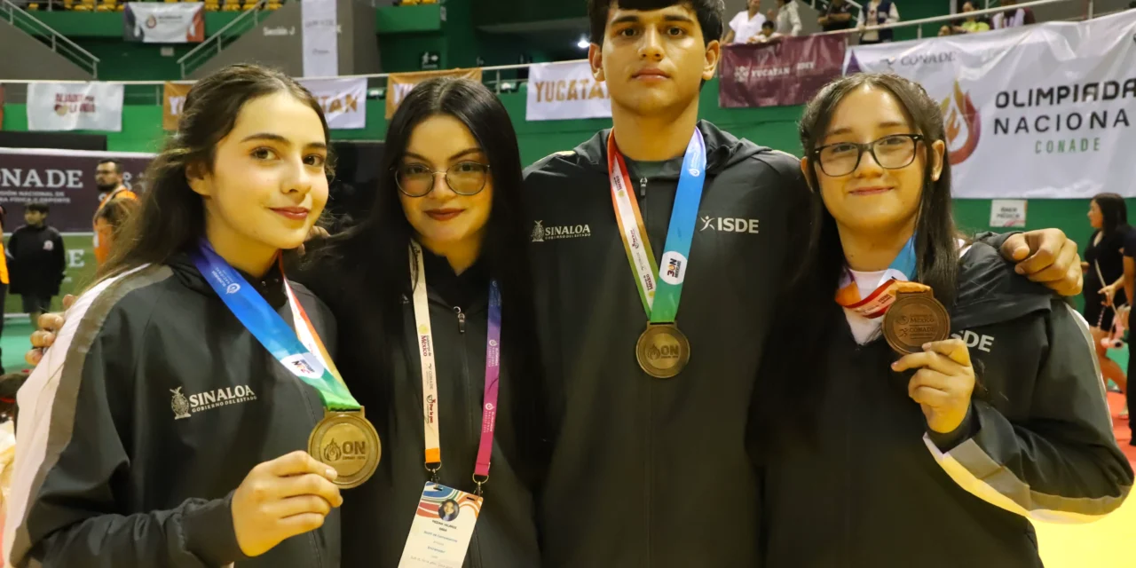 SINALOA SIGUE SUMANDO MEDALLAS