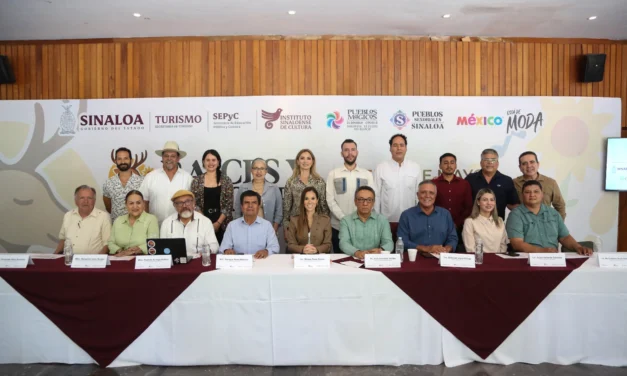 PRESENTAN EL FESTIVAL “RAÍCES Y COLORES 2026”, EN LOS PUEBLOS MÁGICOS DE SINALOA