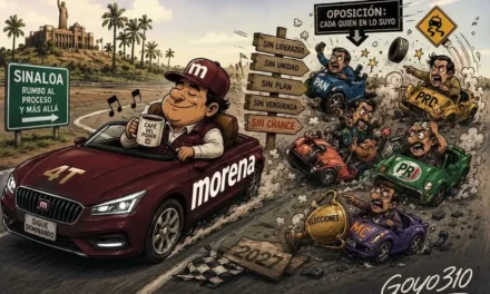 MORENA PODRÁ ESTAR HECHO BOLAS… PERO EN SINALOA NADIE LES COMPITE