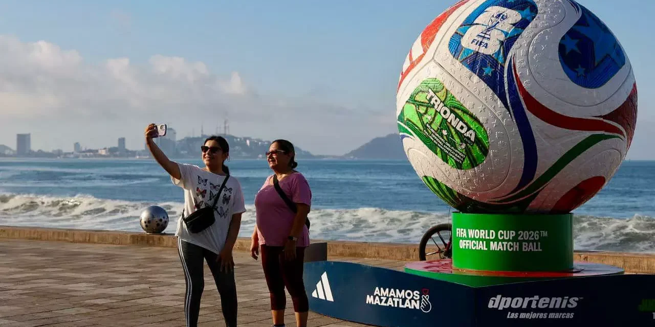 EL BALÓN ADIDAS TRIONDA YA LUCE EN LAS LETRAS DE MAZATLÁN