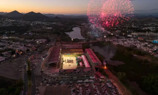 CULMINA CON GRAN EMOCIÓN CONCIERTO POR EL ARRANQUE DEL MUNDIALITO CULIACÁN 2026