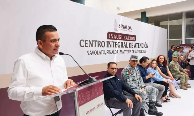 ALCALDE DE NAVOLATO AGRADECE A LA GOBERNADORA YERALDINE BONILLA LA INAUGURACIÓN DEL CENTRO INTEGRAL DE ATENCIÓN EN VILLA JUÁREZ