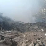 CONTROLADO AL 80% INCENDIO EN BASURÓN DEL PIGGYBACK EN CULIACÁN