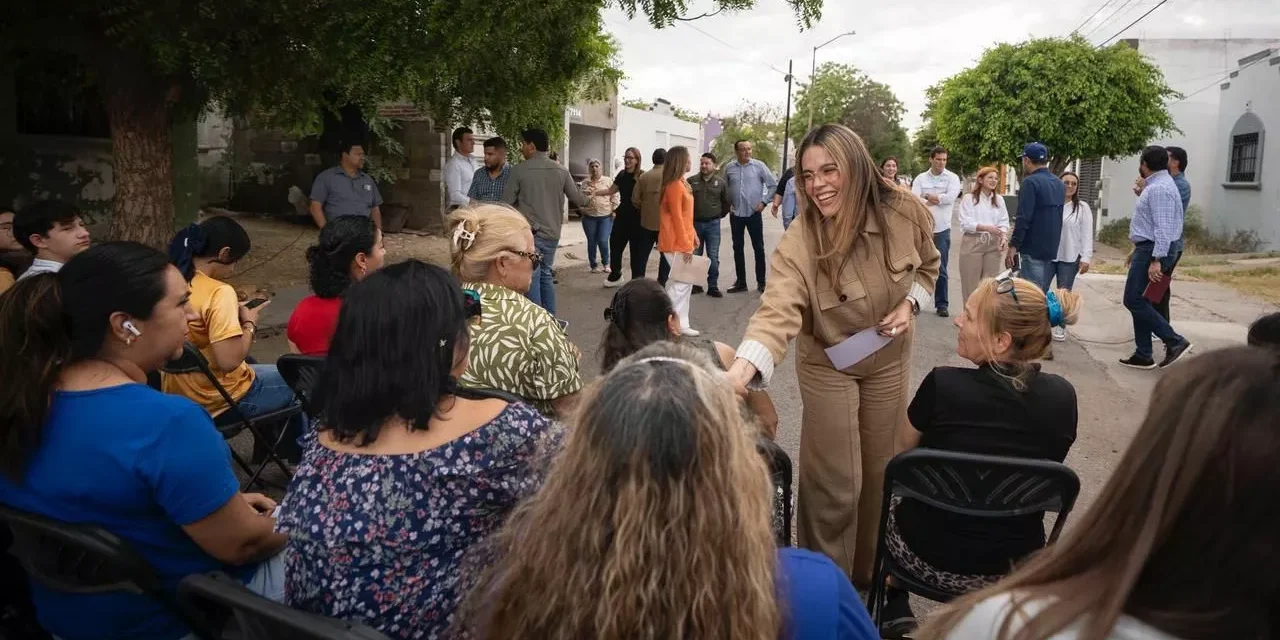 PRESIDENTA ANA MIRIAM RAMOS REFRENDA COMPROMISO CON EL MEJORAMIENTO DE CALLES EN VALLES DEL SOL