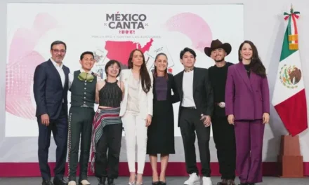 PRESIDENTA CLAUDIA SHEINBAUM PRESENTA SEGUNDA EDICIÓN DE “MÉXICO CANTA POR LA PAZ Y CONTRA LAS ADICCIONES”
