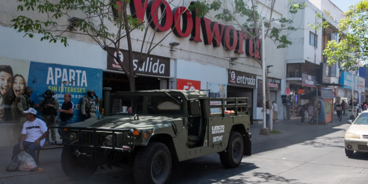 REFUERZAN SEGURIDAD EN EL CENTRO DE CULIACÁN POR ALTA AFLUENCIA DURANTE FESTEJOS DEL DÍA DE LAS MADRES