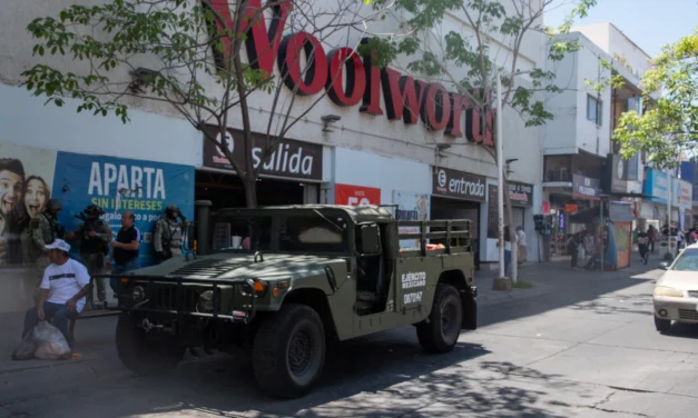 REFUERZAN SEGURIDAD EN EL CENTRO DE CULIACÁN POR ALTA AFLUENCIA DURANTE FESTEJOS DEL DÍA DE LAS MADRES