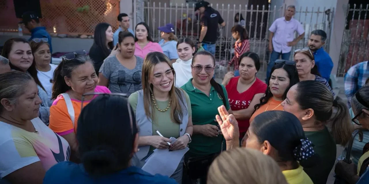ANA MIRIAM RAMOS PONE EN MARCHA PAVIMENTACIÓN DE DOS CALLES EN LA DOMINGO RUBÍ; INVIERTEN MÁS DE 6.3 MDP