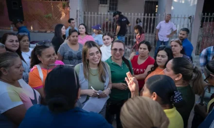 ANA MIRIAM RAMOS PONE EN MARCHA PAVIMENTACIÓN DE DOS CALLES EN LA DOMINGO RUBÍ; INVIERTEN MÁS DE 6.3 MDP