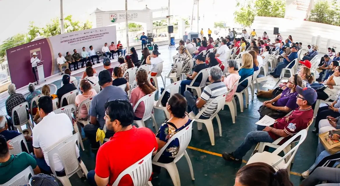SINALOA SUPERA LAS 41 MIL ACCIONES DE CERTEZA JURÍDICA Y CONSOLIDA UNA HISTÓRICA ESTRATEGIA PATRIMONIAL PARA MILES DE FAMILIAS