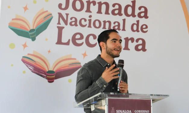 DESDE LA COLONIA LÁZARO CÁRDENAS, SINALOA SE ENLAZA CON LA PRESIDENTA CLAUDIA SHEINBAUM DURANTE LA JORNADA NACIONAL DE LECTURA