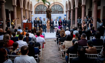 ENCABEZA EL RECTOR JESÚS MADUEÑA LOS FESTEJOS POR EL 153 ANIVERSARIO DE LA UAS