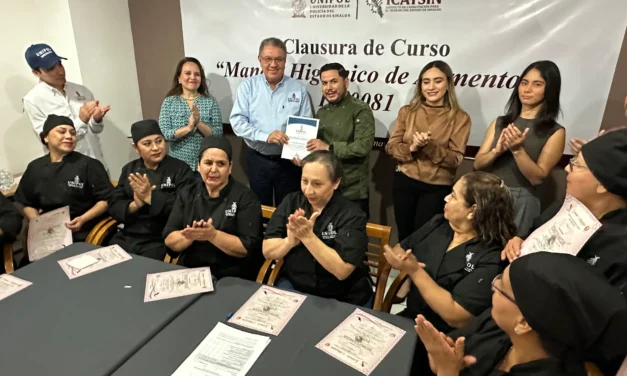 UNIPOL E ICATSIN CONCLUYEN, CURSO “MANEJO HIGIÉNICO DE ALIMENTOS ALINEADO AL EC0081”