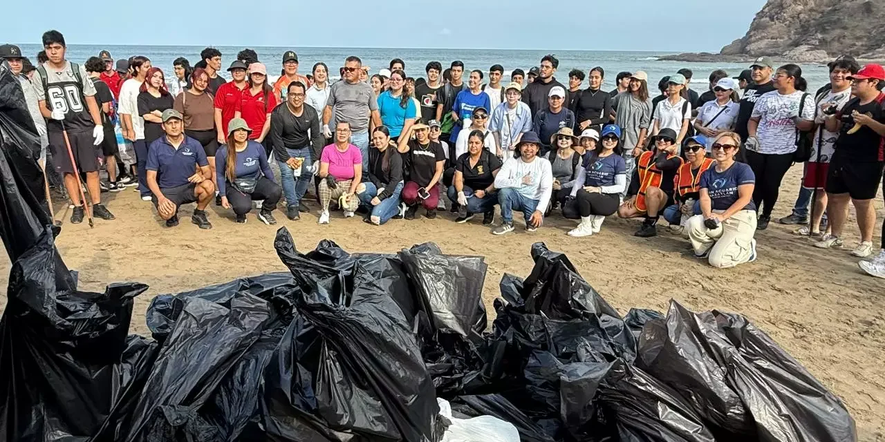 GRAN ACUARIO MAZATLÁN SE MOVILIZA POR SUS COSTAS CON LA 3ERA GRAN LIMPIEZA DE PLAYAS