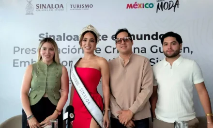 EMBAJADORA TURÍSTICA DE SINALOA, ES CRISTINA GUILLÉN