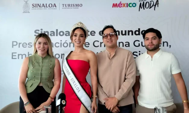 EMBAJADORA TURÍSTICA DE SINALOA, ES CRISTINA GUILLÉN
