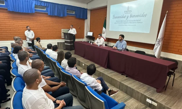 ABRE UNIPOL CURSO DE FORMACIÓN INICIAL PARA 34 ASPIRANTES A POLICÍAS INVESTIGADORES Y AGENTES DEL MINISTERIO PÚBLICO