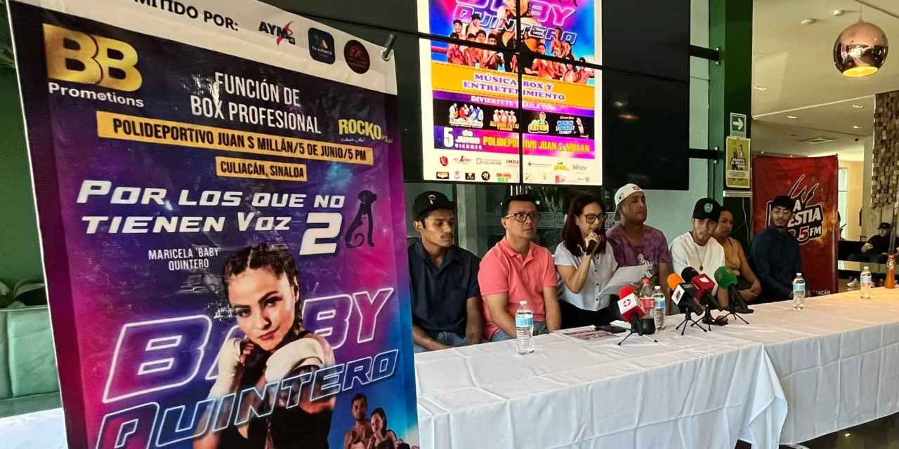 TODO LISTO PARA LA FUNCIÓN DE BOXEO PROFESIONAL «POR LOS QUE NO TIENEN VOZ 2»