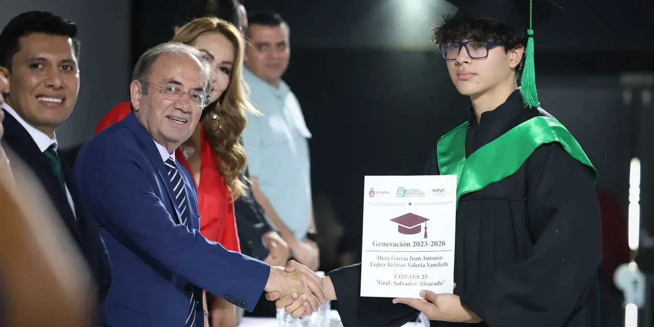 POR PRIMERA VEZ, EGRESADOS DE COBAES RECIBIRÁN CERTIFICADO DE FORMACIÓN PROFESIONAL Y DE TERMINACIÓN DE ESTUDIOS