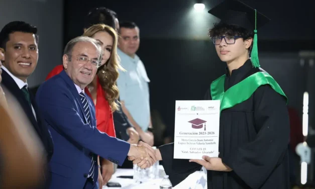 POR PRIMERA VEZ, EGRESADOS DE COBAES RECIBIRÁN CERTIFICADO DE FORMACIÓN PROFESIONAL Y DE TERMINACIÓN DE ESTUDIOS