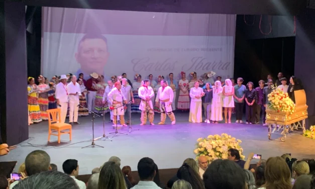 BRINDAN “EL ÚLTIMO ADIÓS, EL ÚLTIMO BAILE” AL MAESTRO CARLOS SANTIAGO IBARRA ESCOBAR