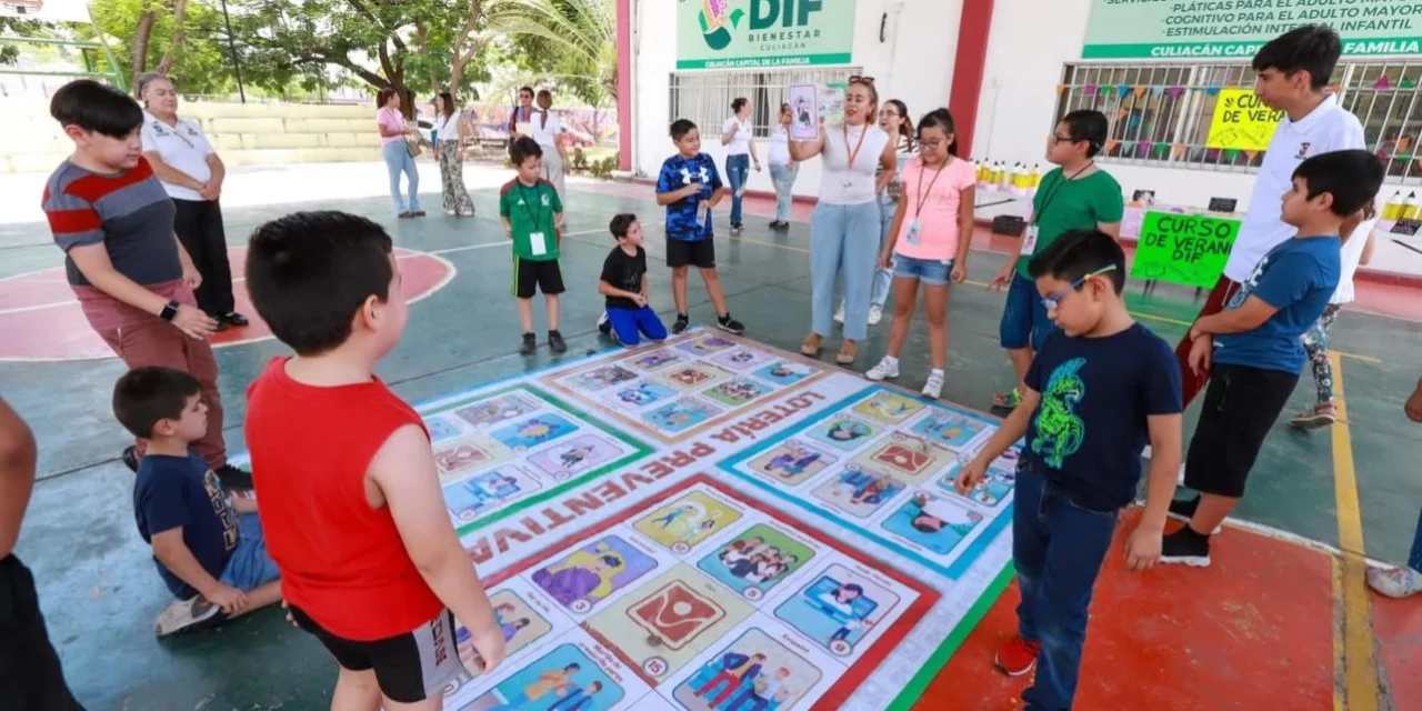 DIF BIENESTAR CULIACÁN INVITA A NIÑAS Y NIÑOS A VIVIR UNAS VACACIONES LLENAS DE APRENDIZAJE Y DIVERSIÓN CON “AVENTURAS DE VERANO”