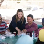 ANA MIRIAM RAMOS VILLARREAL Y DIF CULIACÁN LLEVAN APOYO Y ESCUCHA A TRABAJADORES DEL RELLENO SANITARIO