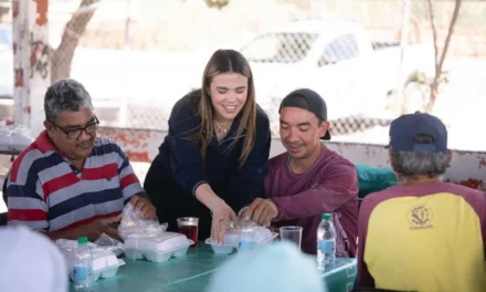 ANA MIRIAM RAMOS VILLARREAL Y DIF CULIACÁN LLEVAN APOYO Y ESCUCHA A TRABAJADORES DEL RELLENO SANITARIO