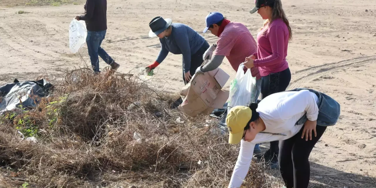 REALIZAN JORNADA ESTATAL DE LIMPIEZA EN PLAYA CEUTA POR EL DÍA MUNDIAL DEL MEDIO AMBIENTE