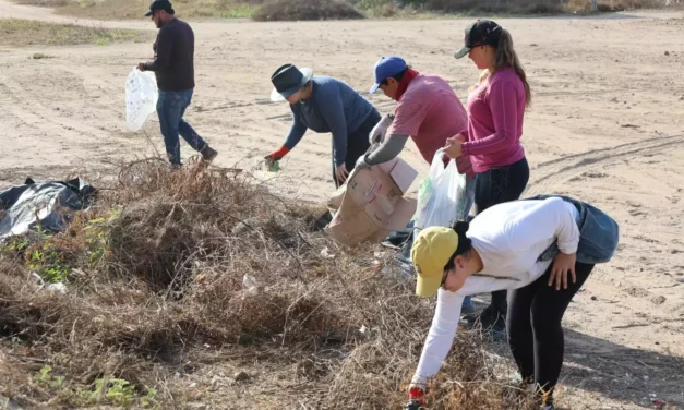 REALIZAN JORNADA ESTATAL DE LIMPIEZA EN PLAYA CEUTA POR EL DÍA MUNDIAL DEL MEDIO AMBIENTE