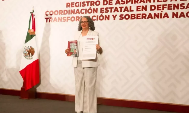 GRACIELA DOMÍNGUEZ ES EL PERFIL DE LA IZQUIERDA PARA LA COORDINACIÓN ESTATAL DE MORENA