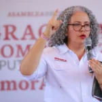 GRACIELA DOMÍNGUEZ EN DIÁLOGO CON LA VILLA DE AHOME EN ASAMBLEA INFORMATIVA. “HAY QUE DEFENDER A LA PRESIDENTA”