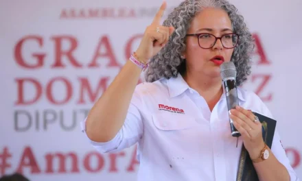 GRACIELA DOMÍNGUEZ EN DIÁLOGO CON LA VILLA DE AHOME EN ASAMBLEA INFORMATIVA. “HAY QUE DEFENDER A LA PRESIDENTA”