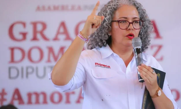 GRACIELA DOMÍNGUEZ EN DIÁLOGO CON LA VILLA DE AHOME EN ASAMBLEA INFORMATIVA. “HAY QUE DEFENDER A LA PRESIDENTA”