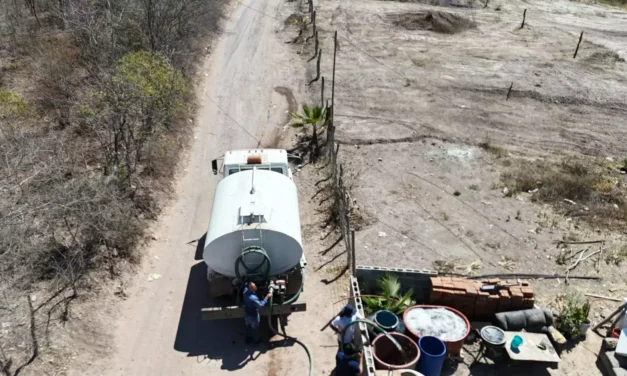 PESE A LAS LLUVIAS, AUMENTA A 30 LAS COMUNIDADES ATENDIDAS POR ESTIAJE EN CULIACÁN