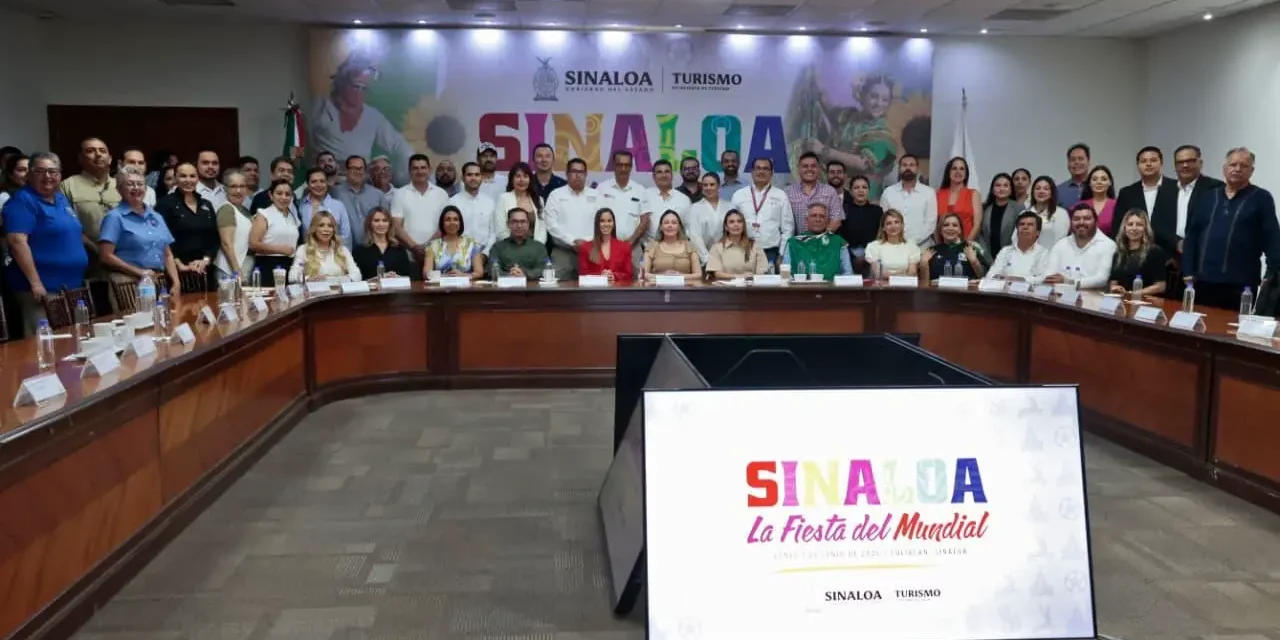 A TRAVÉS DE “SINALOA: LA FIESTA DE FUTBOL”, SE PROMOCIONARÁ TURÍSTICAMENTE AL ESTADO DURANTE EL MUNDIAL 2026