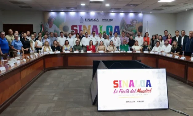A TRAVÉS DE “SINALOA: LA FIESTA DE FUTBOL”, SE PROMOCIONARÁ TURÍSTICAMENTE AL ESTADO DURANTE EL MUNDIAL 2026