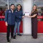 ENTREGAN EL DISTINTIVO NÚMERO 11 DE NAFIN A “LA MÁS QUERIDA TORTILLERÍA Y MINISÚPER”