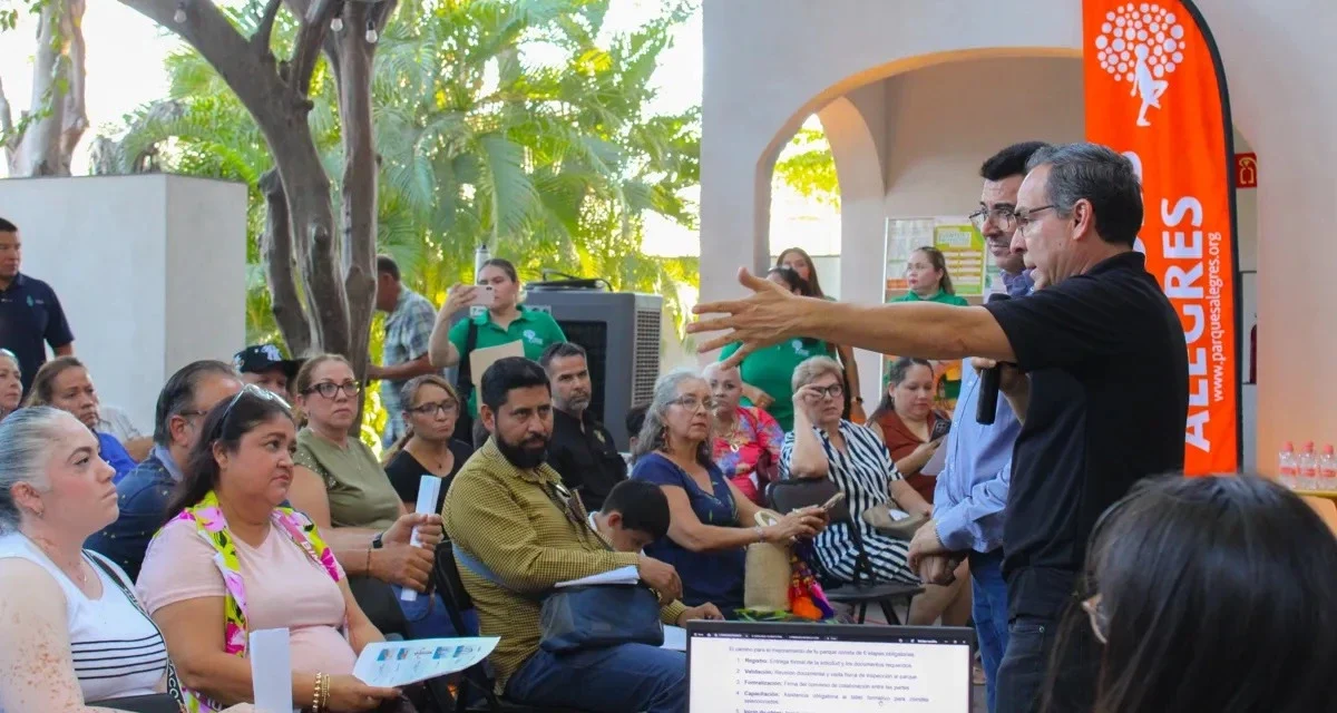 INICIA PARQUES VIVOS 4X1 CON LA PARTICIPACIÓN DE MÁS DE 60 LÍDERES COMUNITARIOS DE CULIACÁN