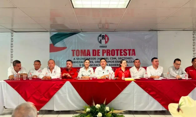 INTENSA GIRA DE TRABAJO FORTALECE LA ESTRUCTURA Y LA UNIDAD DEL PRI EN SINALOA.