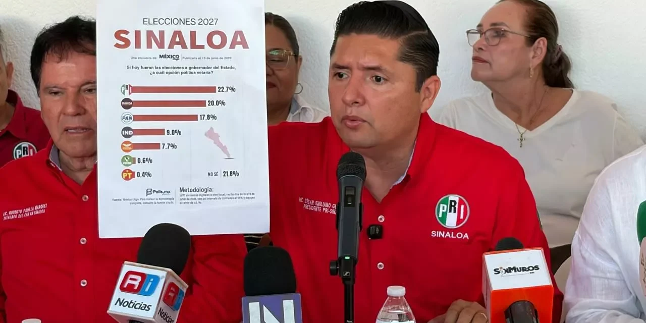 PROPONE PRI SINALOA INSTALAR MESA INTERINSTITUCIONAL DE SEGURIDAD Y BLINDAJE DEMOCRÁTICO PARA GARANTIZAR ELECCIONES LIBRES EN 2027