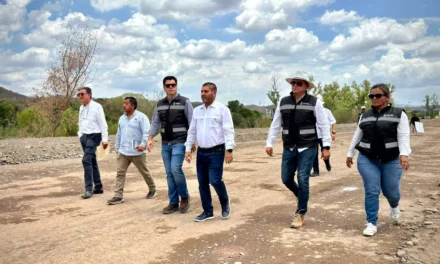 SEGUNDA ETAPA DEL MALECÓN DE BADIRAGUATO LLEVA UN AVANCE DEL 45%