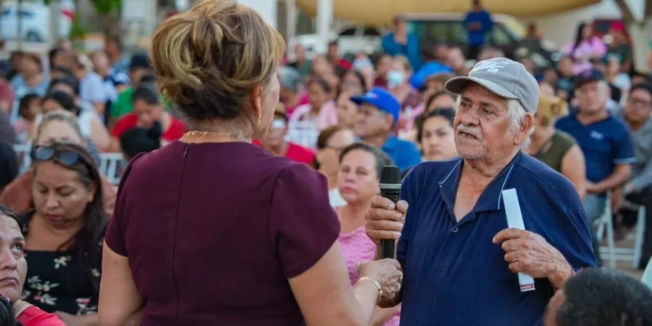 DESTACA DIPUTADA TERE GUERRA AVANCES IMPULSADOS POR EL GOBIERNO DE CLAUDIA SHEINBAUM EN ENCUENTRO CON HABITANTES DE TIERRA Y LIBERTAD