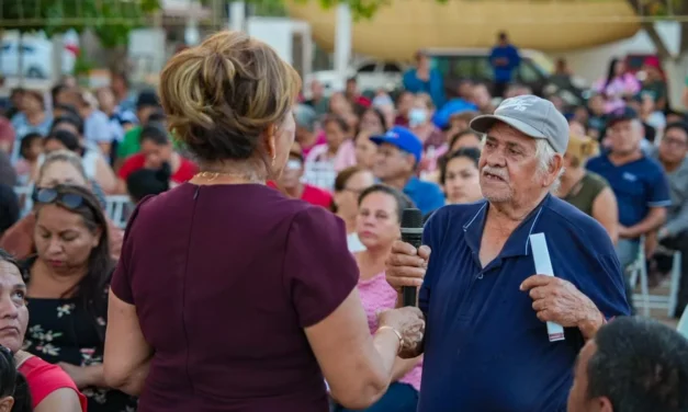 DESTACA DIPUTADA TERE GUERRA AVANCES IMPULSADOS POR EL GOBIERNO DE CLAUDIA SHEINBAUM EN ENCUENTRO CON HABITANTES DE TIERRA Y LIBERTAD
