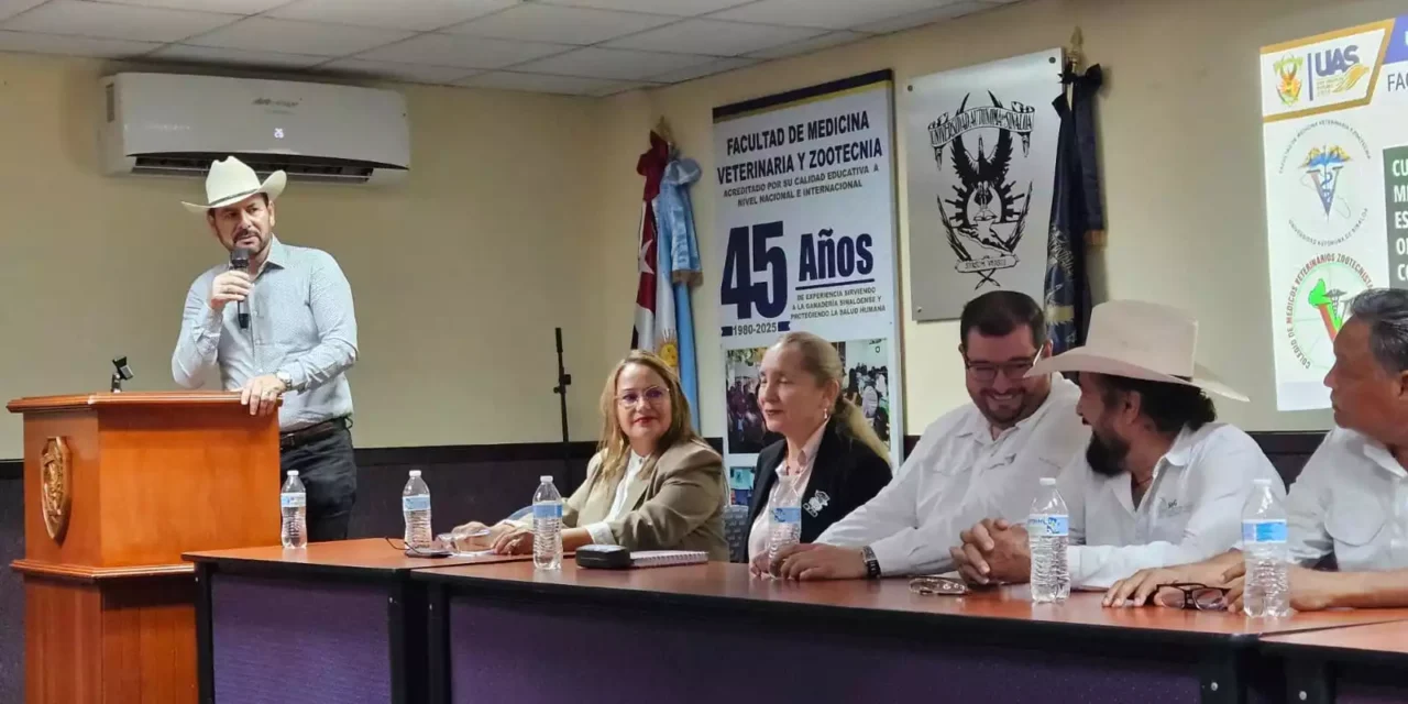 JOSÉ ALFREDO SÁINZ AISPURO DESTACA LA ALIANZA CON LA UAS Y EL TALENTO DE LOS FUTUROS VETERINARIOS PARA FORTALECER LA GANADERÍA EN SINALOA